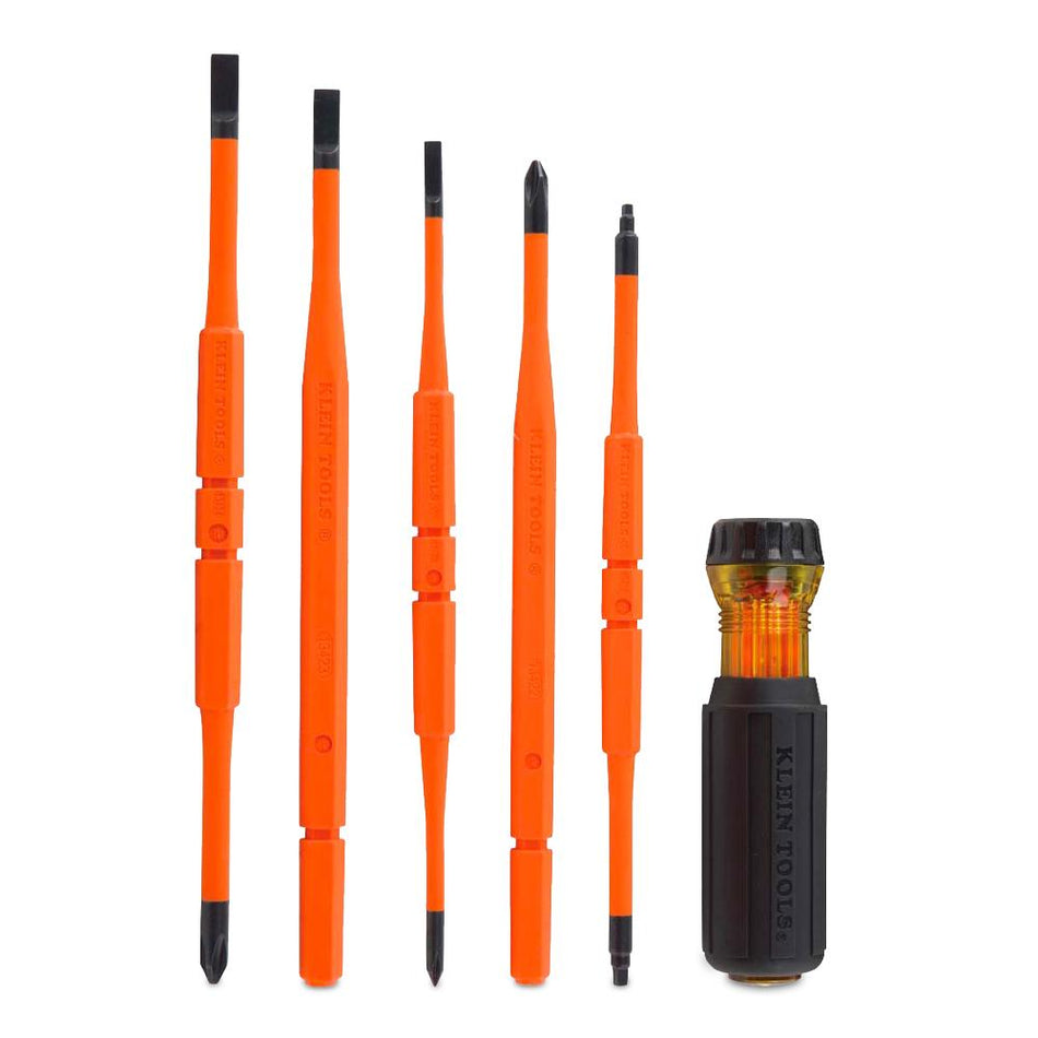 Klein A-32288 8-in-1 1000V Insulated Interchangeable Screwdriver Set
