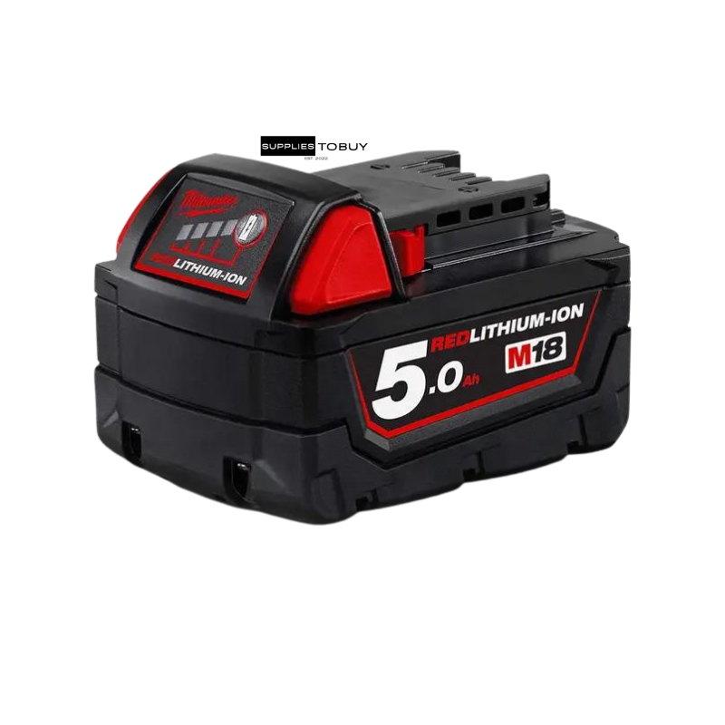 MILWAUKEE 18V 5.0AH RED LITHIUM-ION BATTERY M18B5